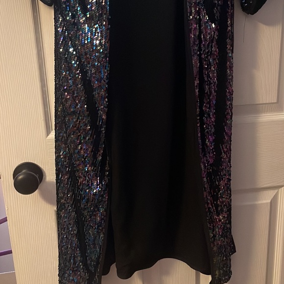 NWT Sequin Duster/Cardigan - Picture 6 of 7